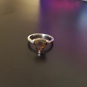 Smokey Topaz Ring, Size 7